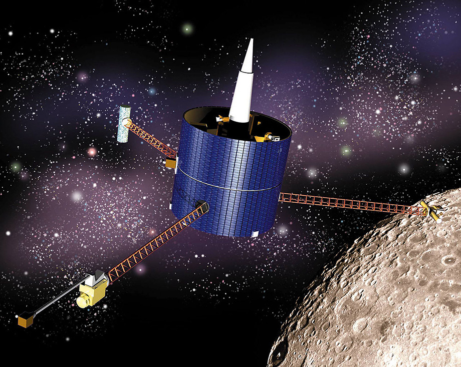 American Space probe Lunar Prospector
