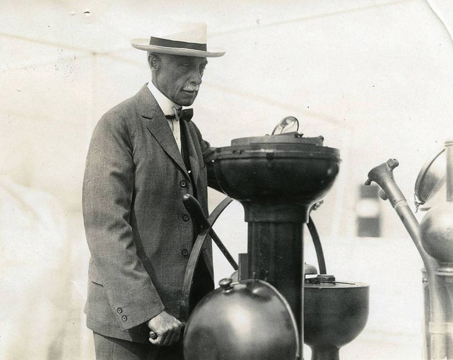 Elmer Ambrose Sperry, one of the inventors of the Gyrocompass