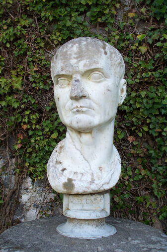Ancient Roman statesman Gaius Cilnius Maecenas (Gāius Cilnius Maecēnās)
