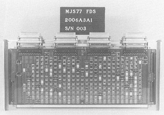 фотография Вычислительной системы FDS установленных  на "Вояджерах”