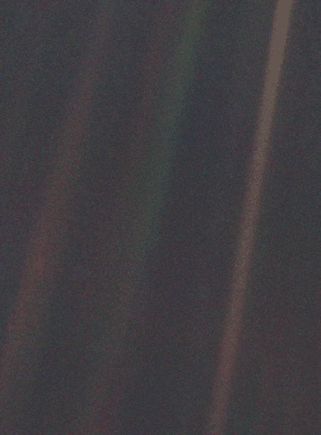 Earth from a distance of 6 billion kilometers: a farewell photo of Voyager-1