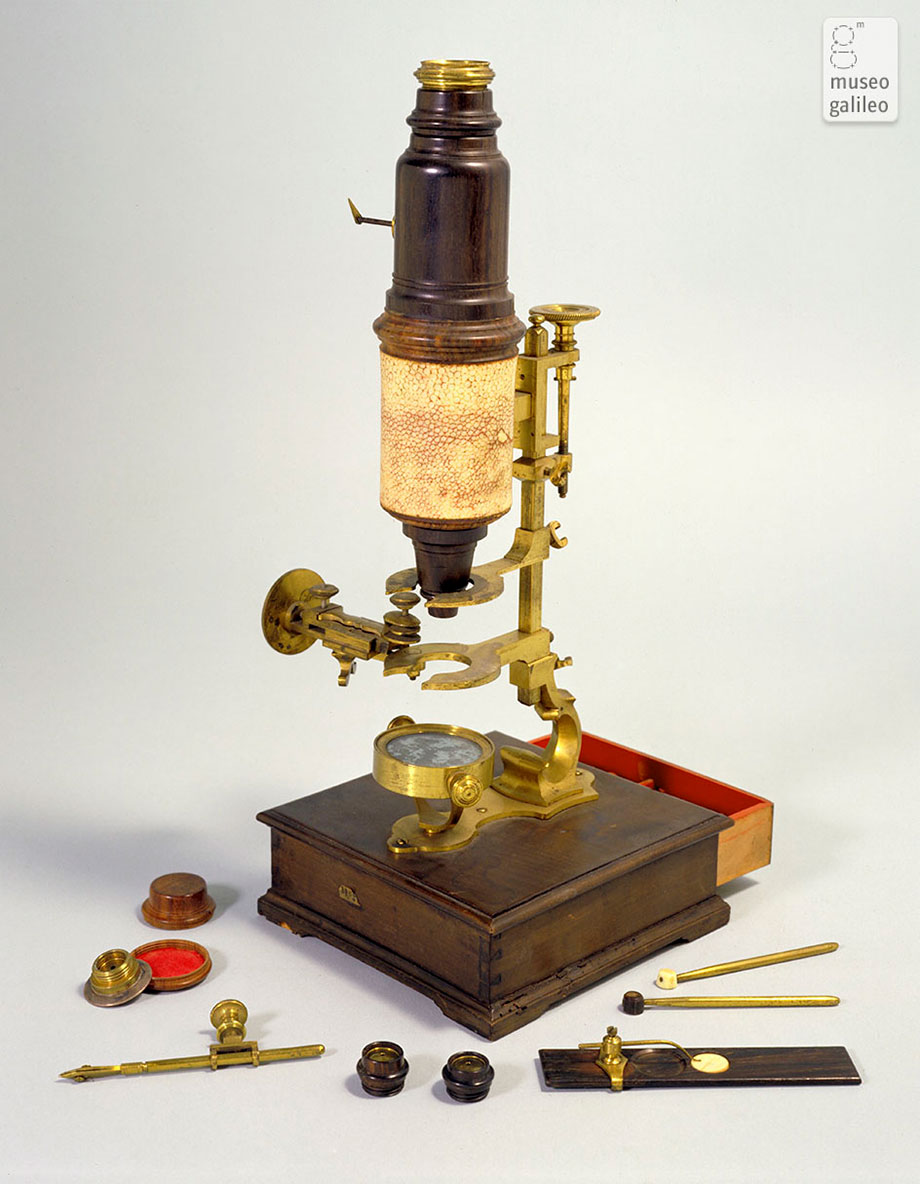 Microscopy by Georg Friedrich Brander (1765)