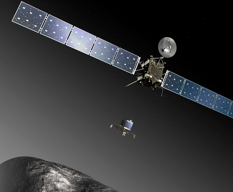 Rosetta and Philae spacecraft
