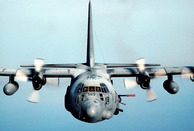 AC-130 combat aircraft