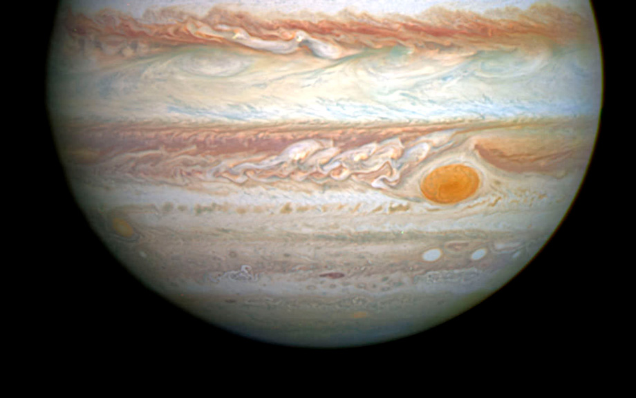 большое красное пятно Юпитера