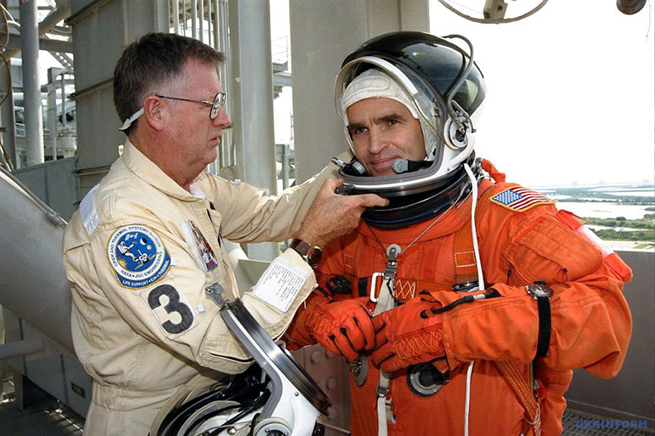 Ukrainian astronaut Leonid Kadenyuk