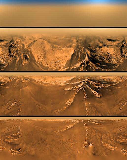 поверхность Титана