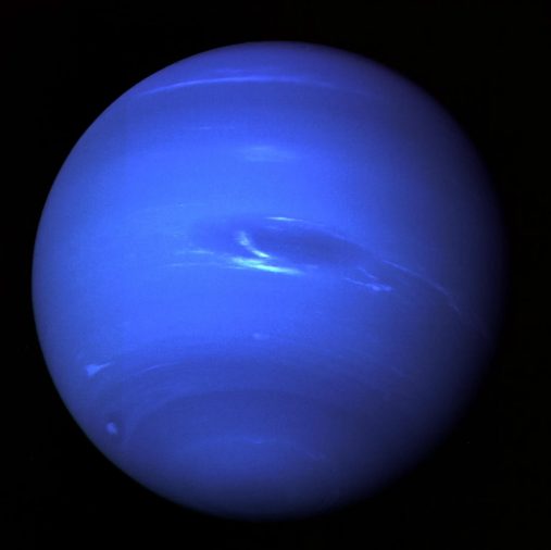 Neptune photo made by Voyager
