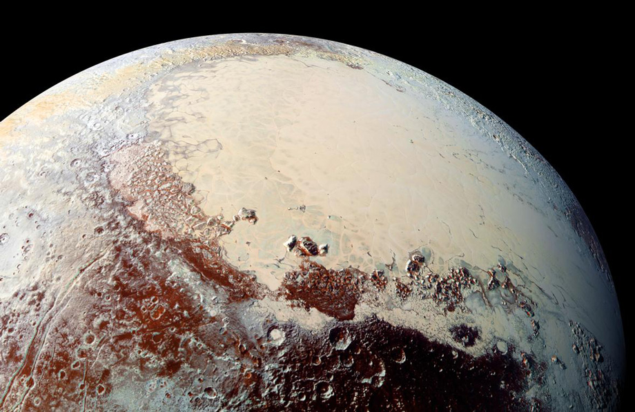 New Horizons images - Satellite Plain