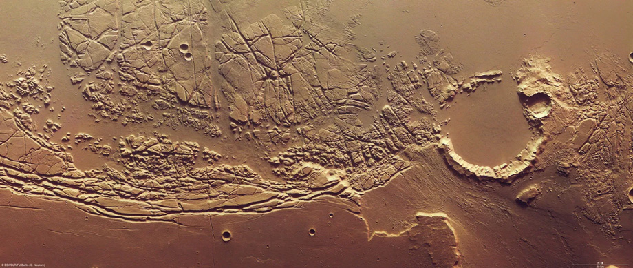 Mars surface image