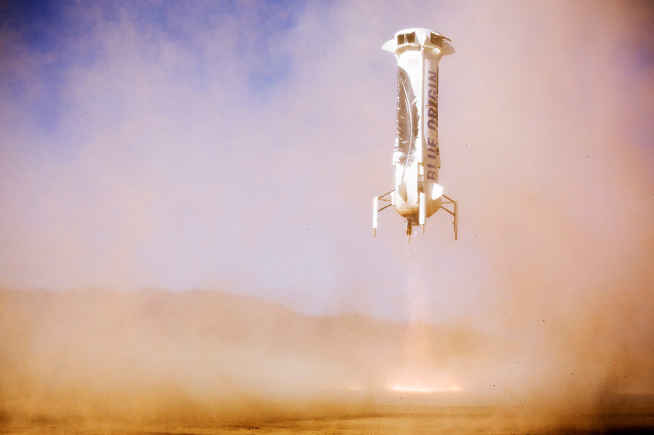 Blue Origin during the NS-24