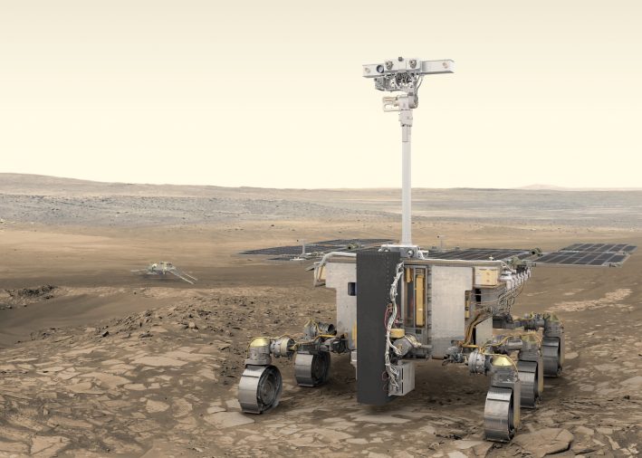 Rosalind Franklin rover and lander