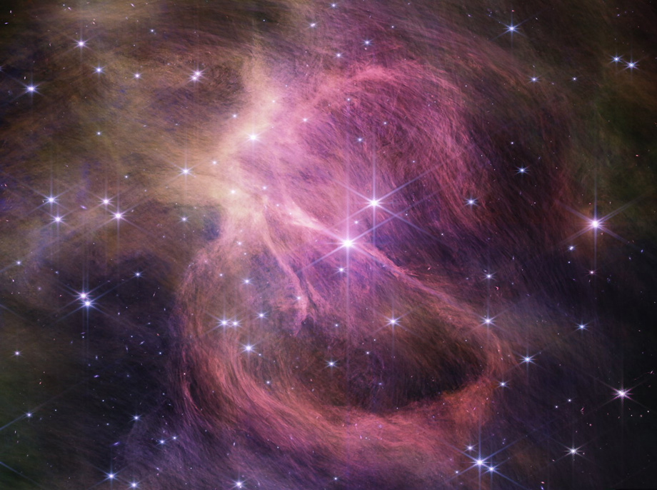 звездный кластер IC 348 в созвездии Персея