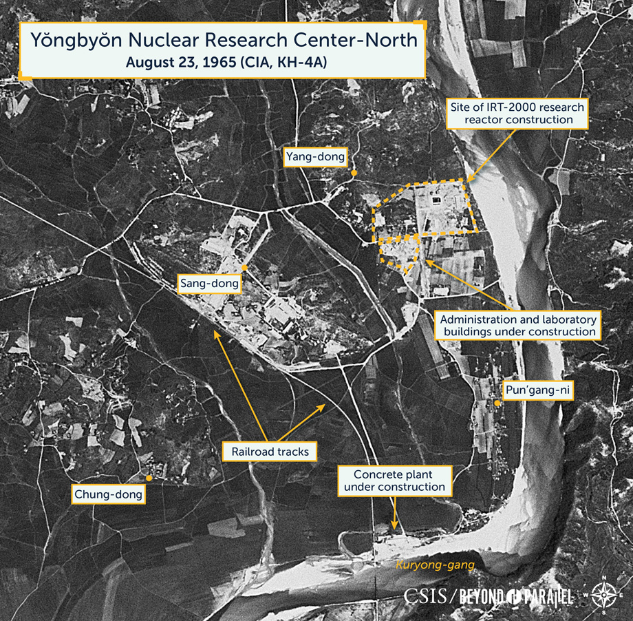 центр ядерных испытаний в Йонбене 