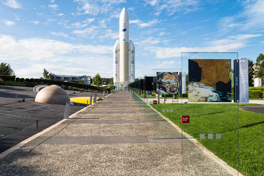 Ariane-5, Космічне містечко, Франція