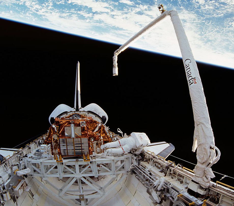 Canadarm-201, місія STS-72