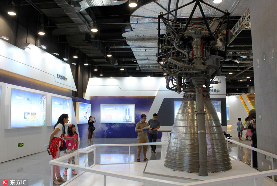 Long March 5 в Пекинском музее авиации и космоса