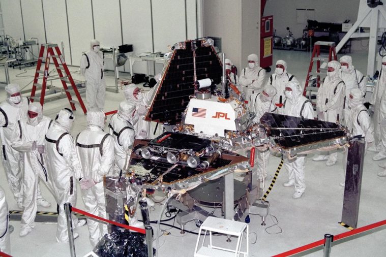 final tests of the Mars rover