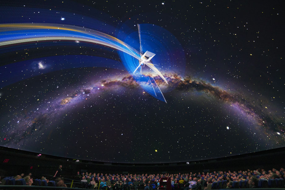 звездный театр планетария Хайдена