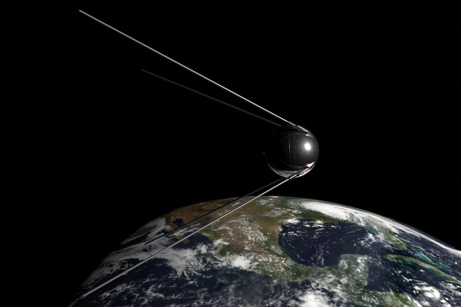 первый спутник "Спутник-1"