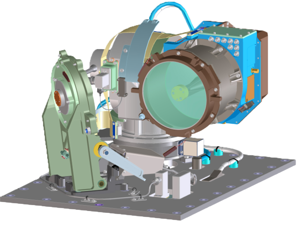 3D-візуалізація лазерного термінала на NASA LLCD