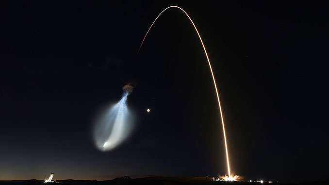запуск ракети Falcon 9
