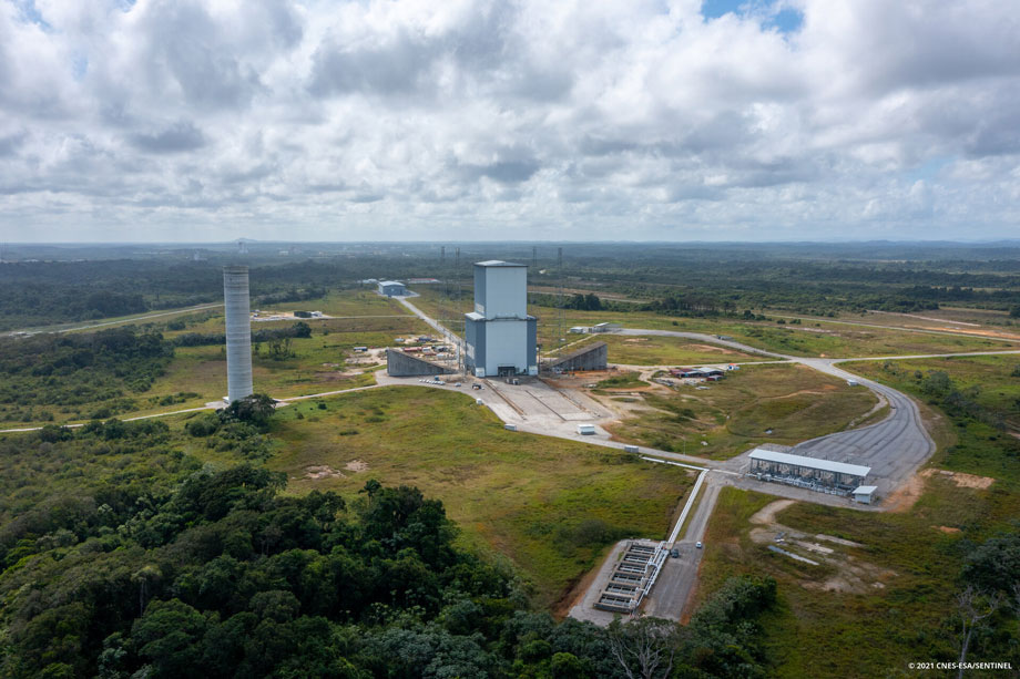 Стартовий майданчик для запуску Ariane 64
