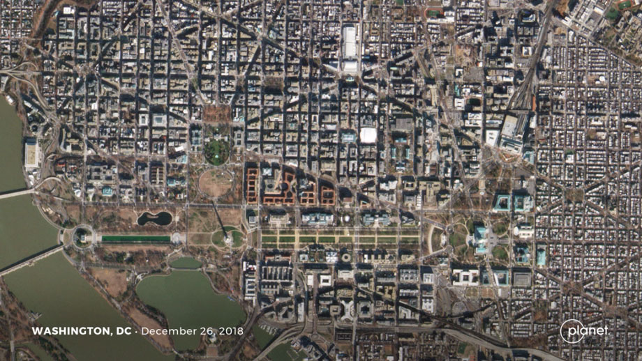 Image from the Dove-R Intermediate Series Optical CubeSat