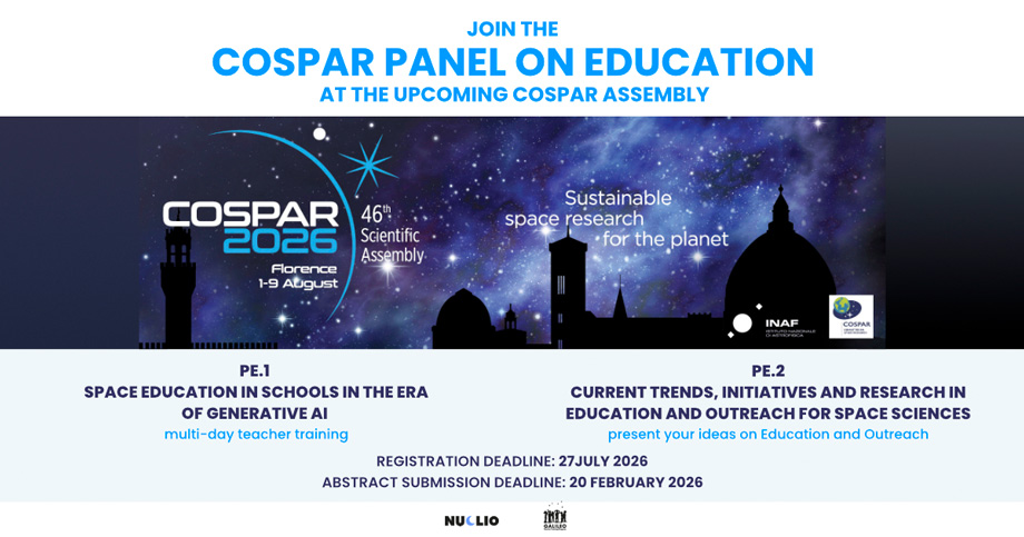 Программа научной ассамблеи COSPAR 2026 включает образовательную панель