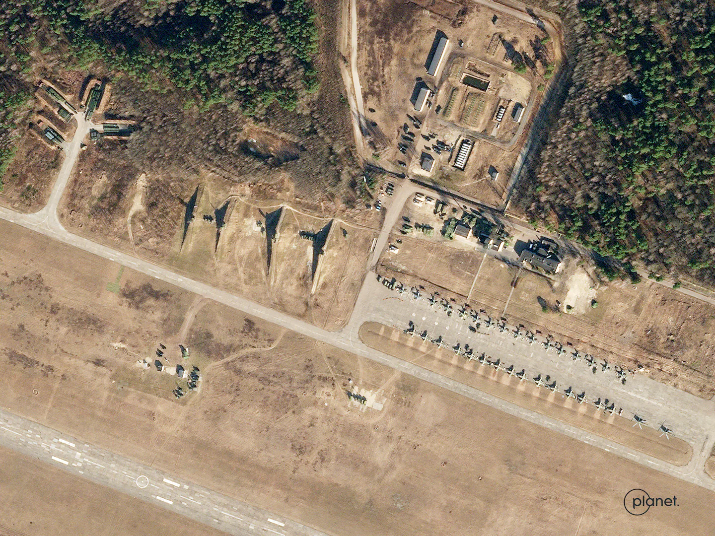 Image taken by Planet monitoring satellites