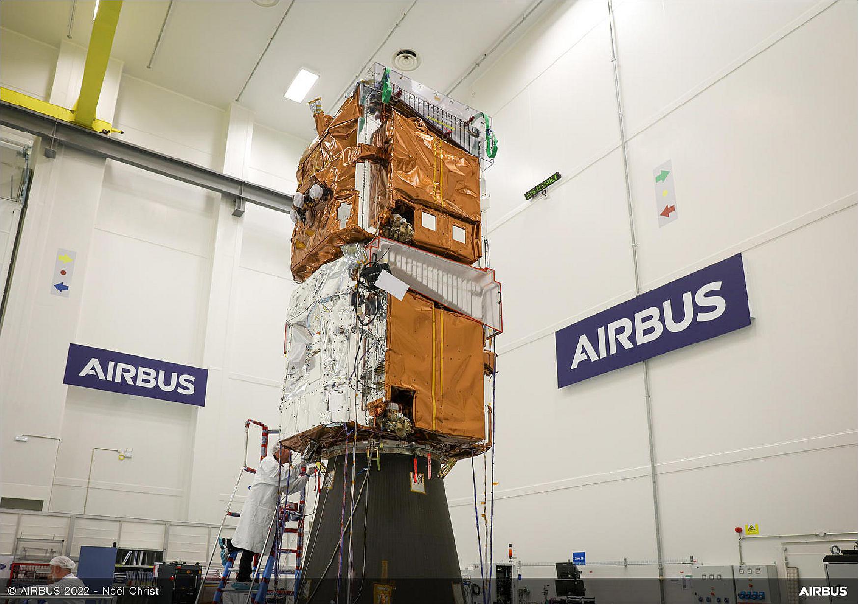 Satellite of the Pleiades Neo constellation