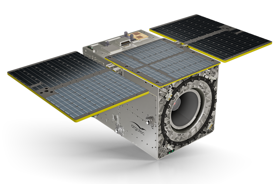 3D render of the Italian IRIDE monitoring satellite