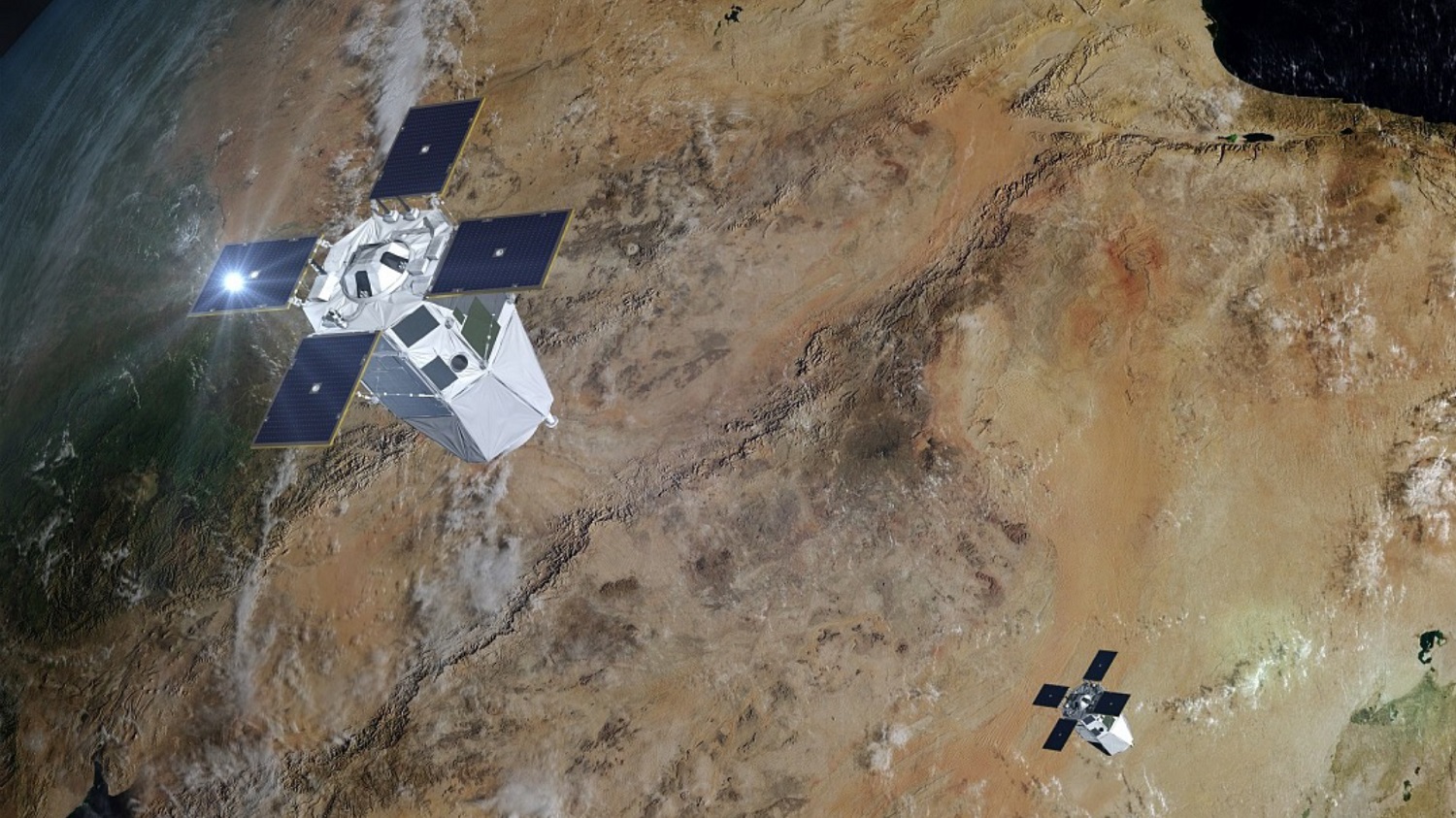 As of 2026, there are three French CSO satellites in orbit